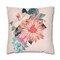 Pastel Tropical Bouquet on Blush Square Pillow CASE ONLY, 4 sizes available, Floral throw pillow, Farmhouse Country Decor, Tropical Decor product 4